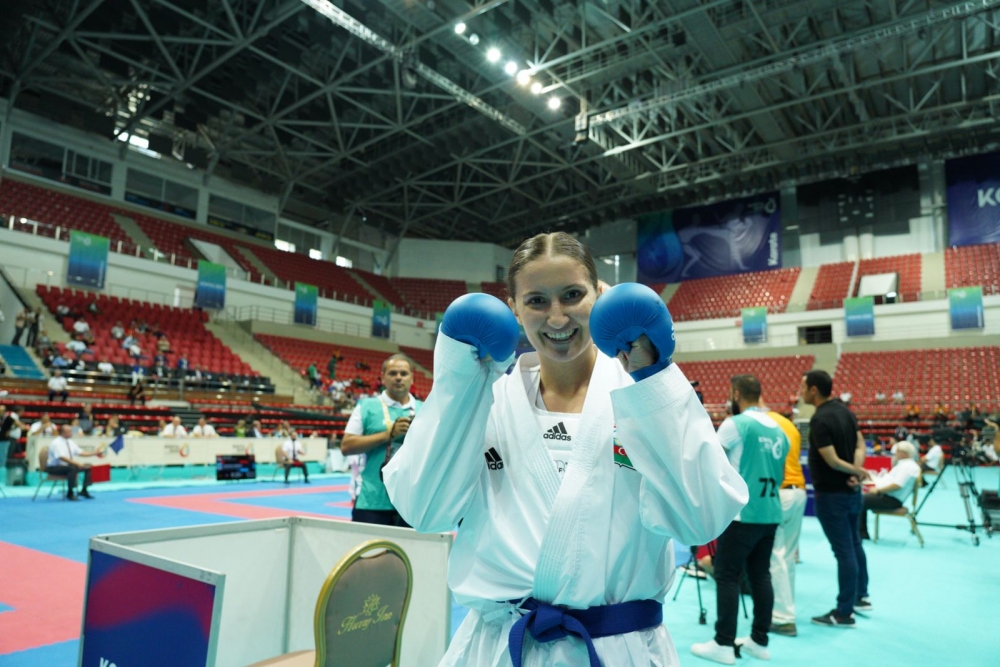 İrina Zaretska Konya-2021-də qızıl medala sahib çıxdı